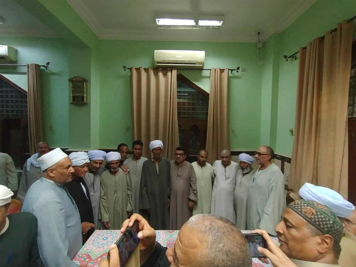 إنهاء خصومة ثأرية بساحة الطيب بالأقصر