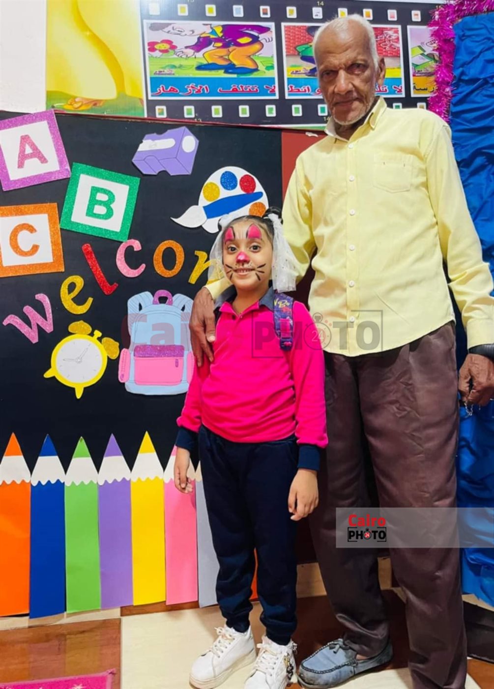 ممدوح جعفر مدير المدرسة بالمعاش المتوفي أثناء الصلاة بالمسجد ببورسعيد 