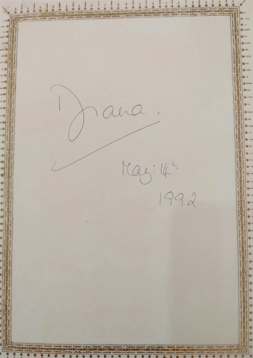 صور نادرة للأميرة ديانا في قاعة الملك توت عنخ آمون