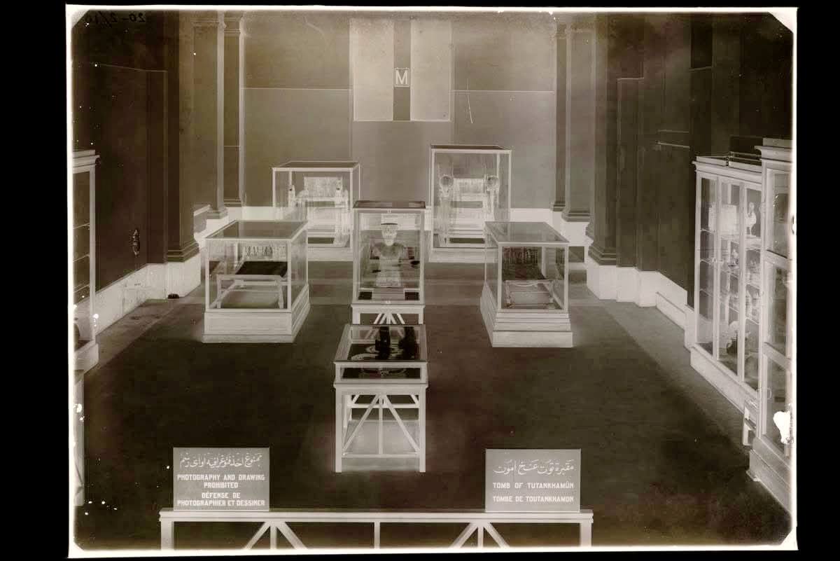  كنوز توت عنخ آمون بالمتحف المصري