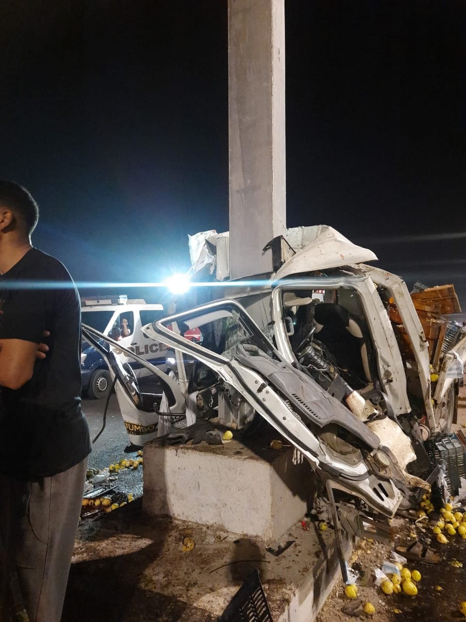 حادث تصادم عند مدخل مطار القاهرة الدولي