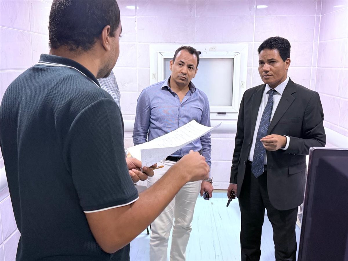 وكيل صحة الأقصر يتفقد مستشفى الحميات 