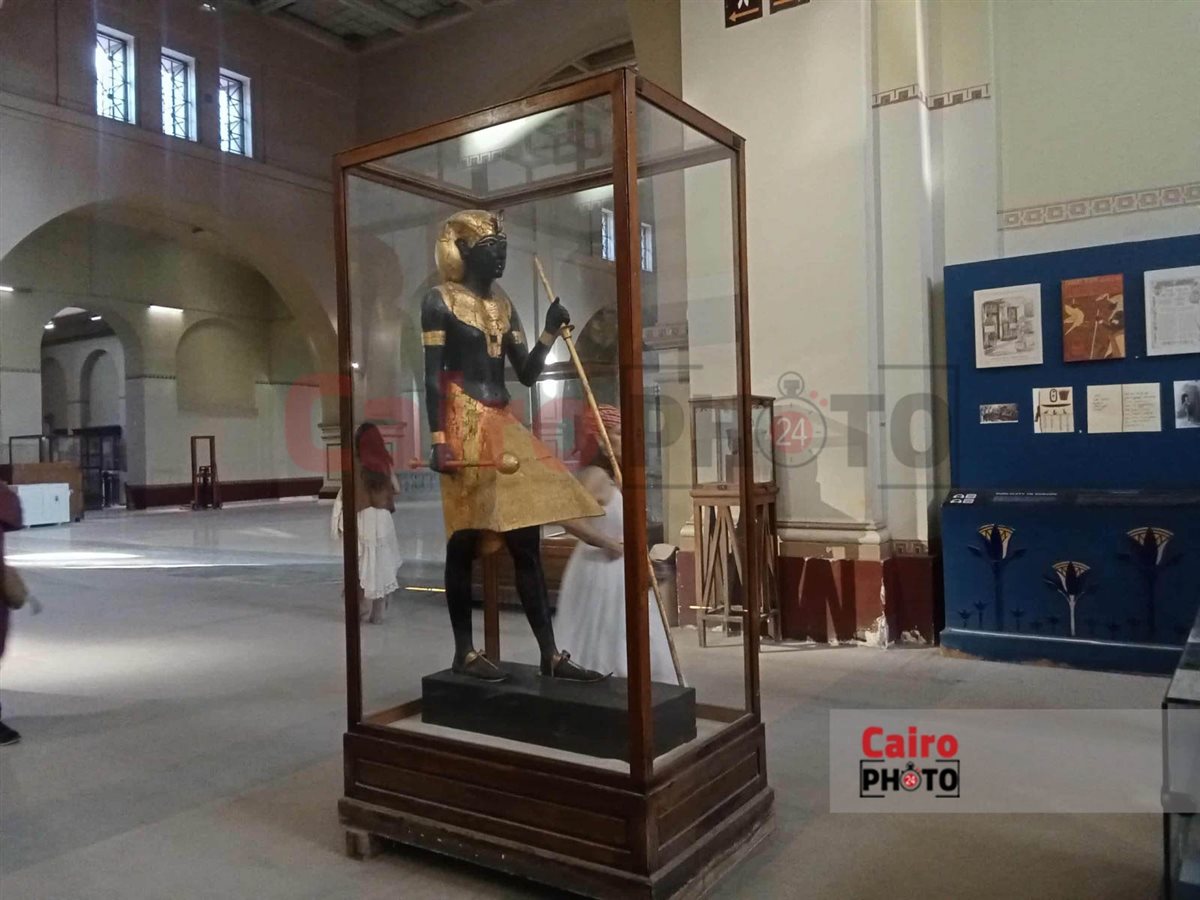  توت عنخ آمون يستعد لرحلته الكبرى إلى المتحف المصري الكبير