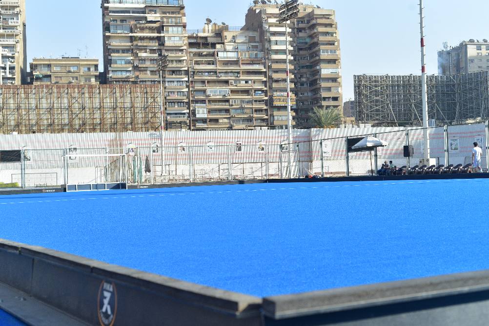 <strong>افتتاح ملعب الهوكي الجديد في نادي الزمالك </strong>