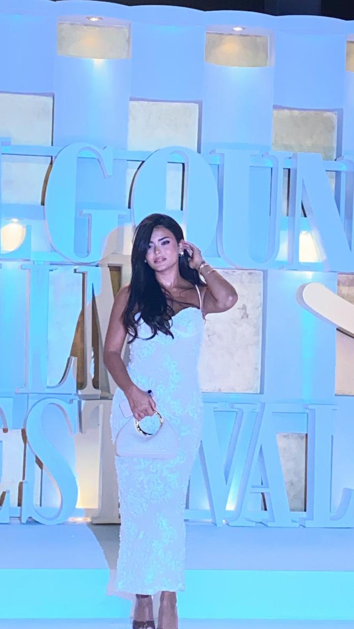 اسماء جلال  بمهرجان الجونة السينمائي 
