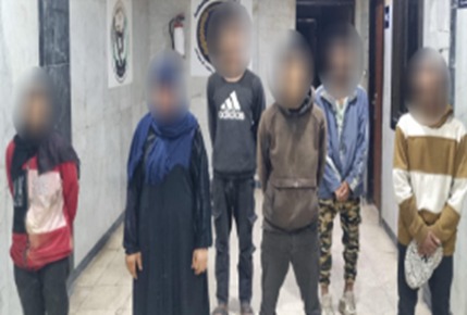 القبض على 11 متهما استغلوا 16 حدث في أعمال التسول