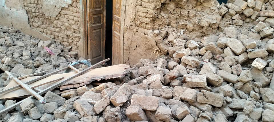 انهيار منزل من الطوب اللبن بالاقصر دون إصابات 