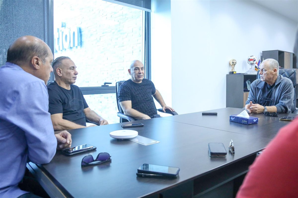 اجتماع أبوريدة وجهاز منتخب مصر&nbsp;