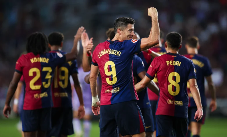 القنوات الناقلة لمشاهدة مباراة برشلونة وأوليمبياكوس بث مباشر اليوم في دوري أبطال أوروبا