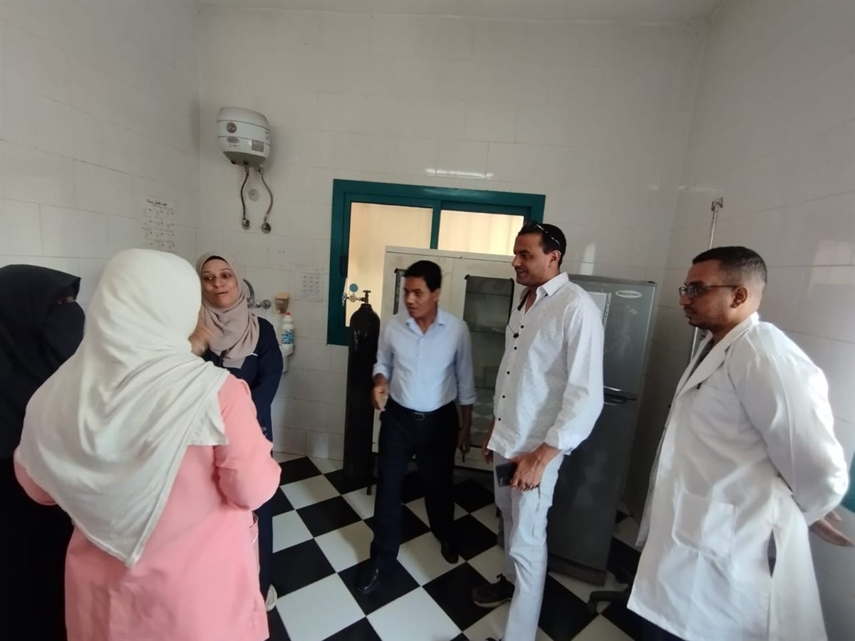 تفقد وكيل وزارة الصحة للوحدات الطبية 