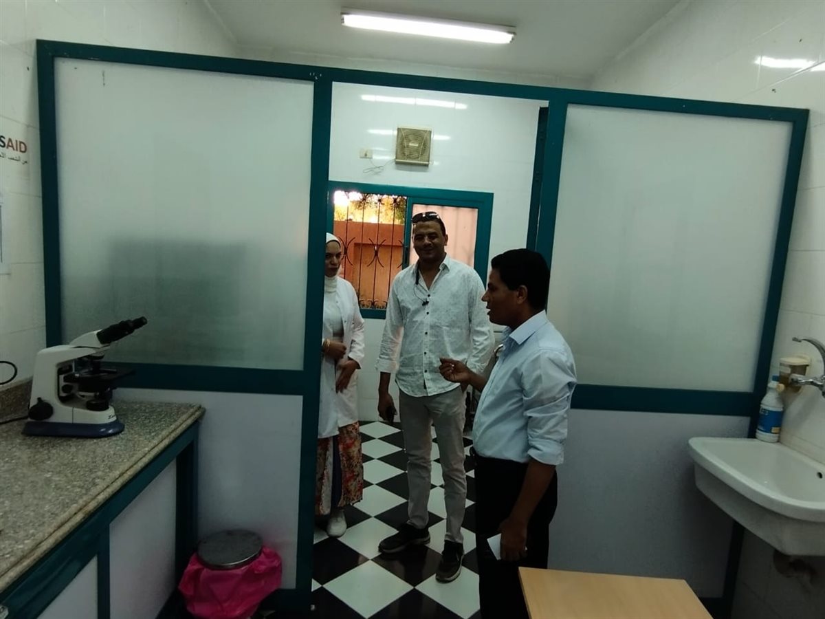 تفقد وكيل وزارة الصحة للوحدات الطبية 