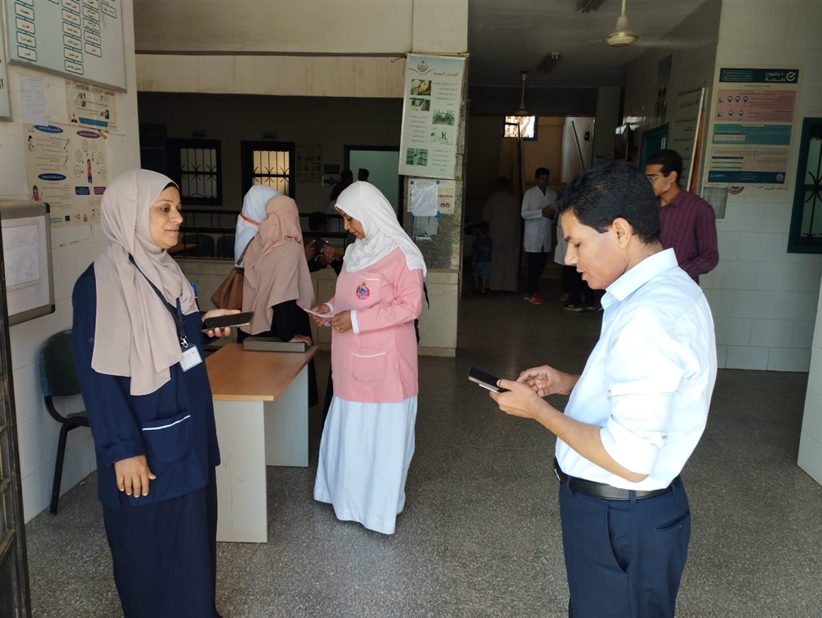 تفقد وكيل وزارة الصحة للوحدات الطبية 