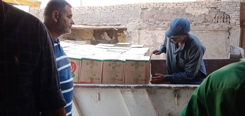 ضبط 6 طن سلع تموينية وحرة داخل مخزن غير مرخص في المنوفية