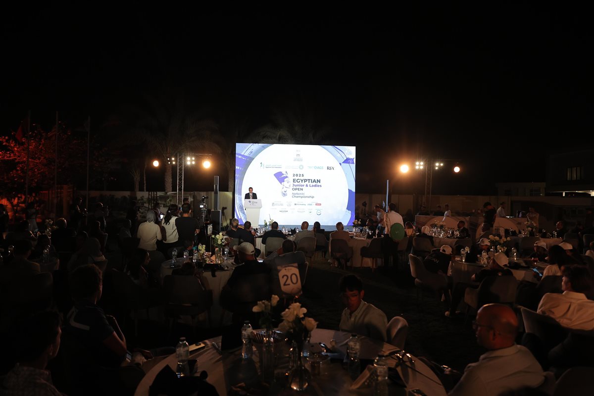 تدشين بطولة مصر الدولية للجولف