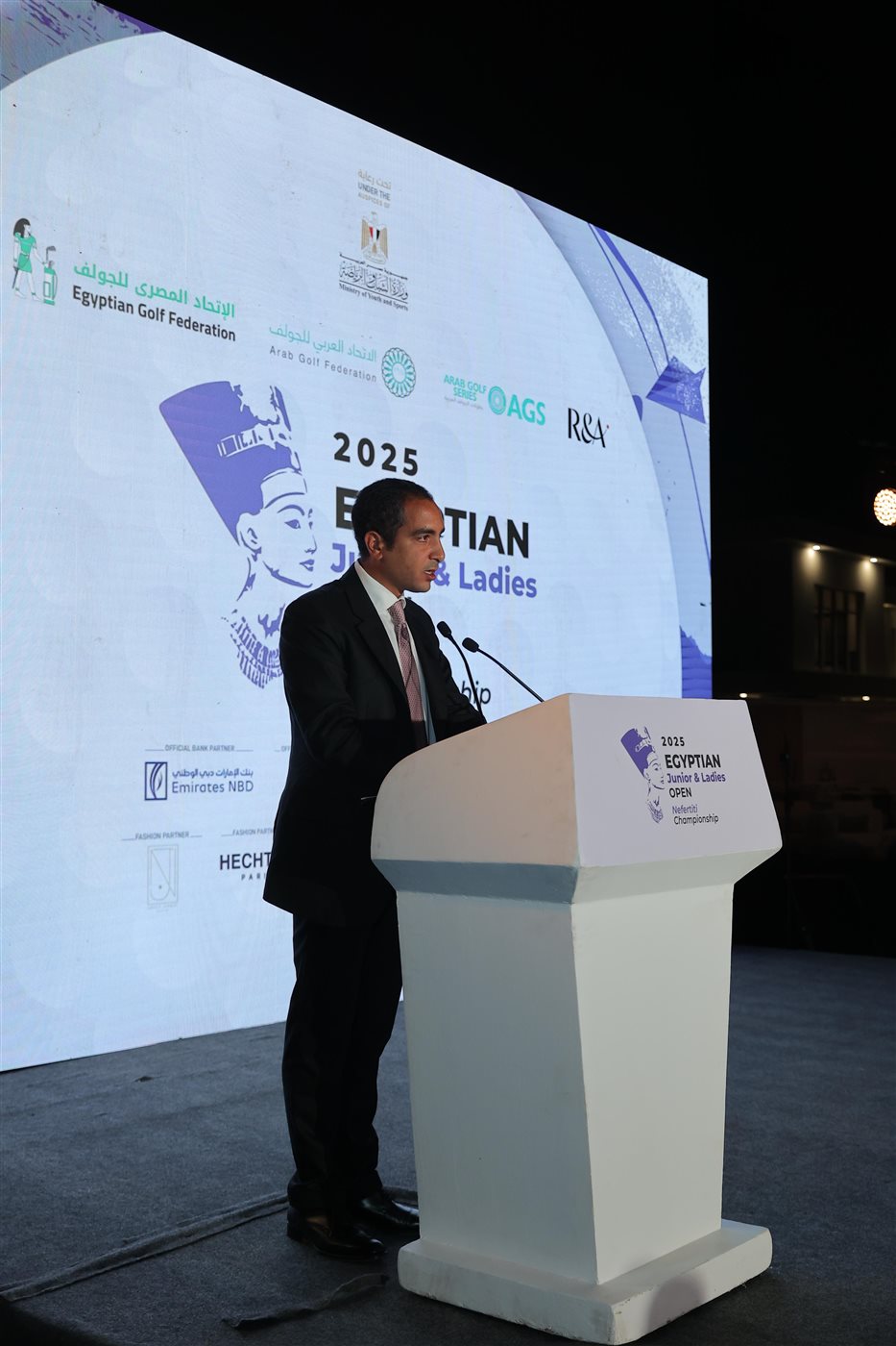 تدشين بطولة مصر الدولية للجولف