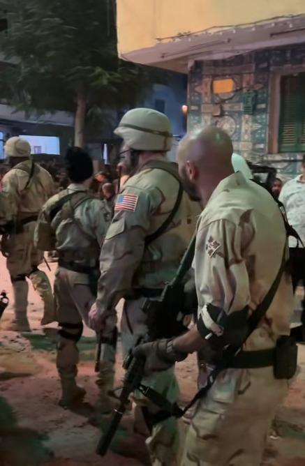 <strong>لقطات من تصوير فيلم تحقيق من الرئيس عن صدام حسين في شوارع القاهرة</strong>