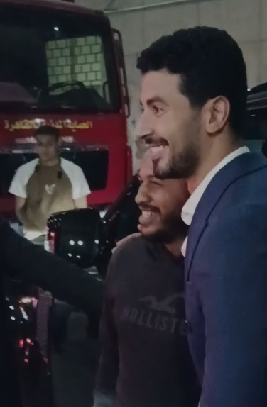 لقطات من وصول النجوم لحفل زفاف الفنان حاتم صلاح بقصر محمد علي