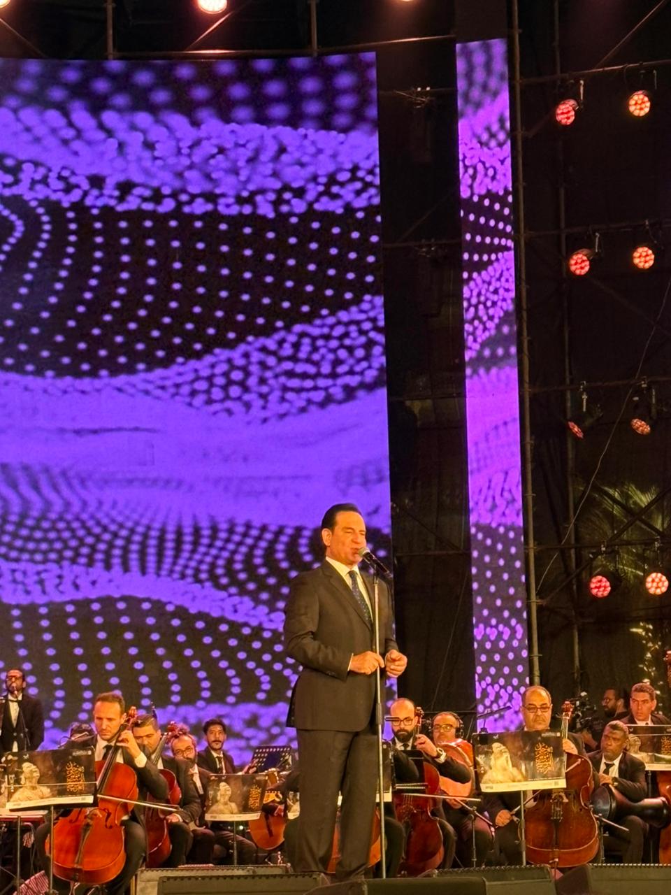 <strong>محمد ثروت في مهرجان الموسيقى العربية</strong>