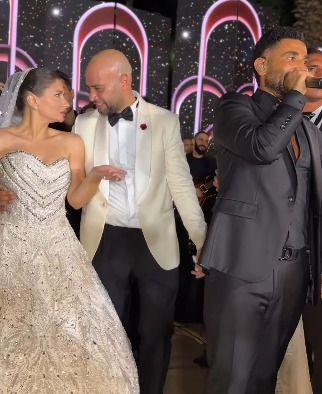 <strong>حفل زفاف حاتم صلاح بقصر محمد علي باشا بحضور نجوم الفن</strong>