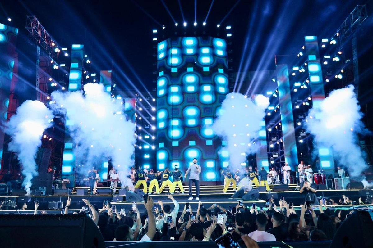 حفل تامر حسني