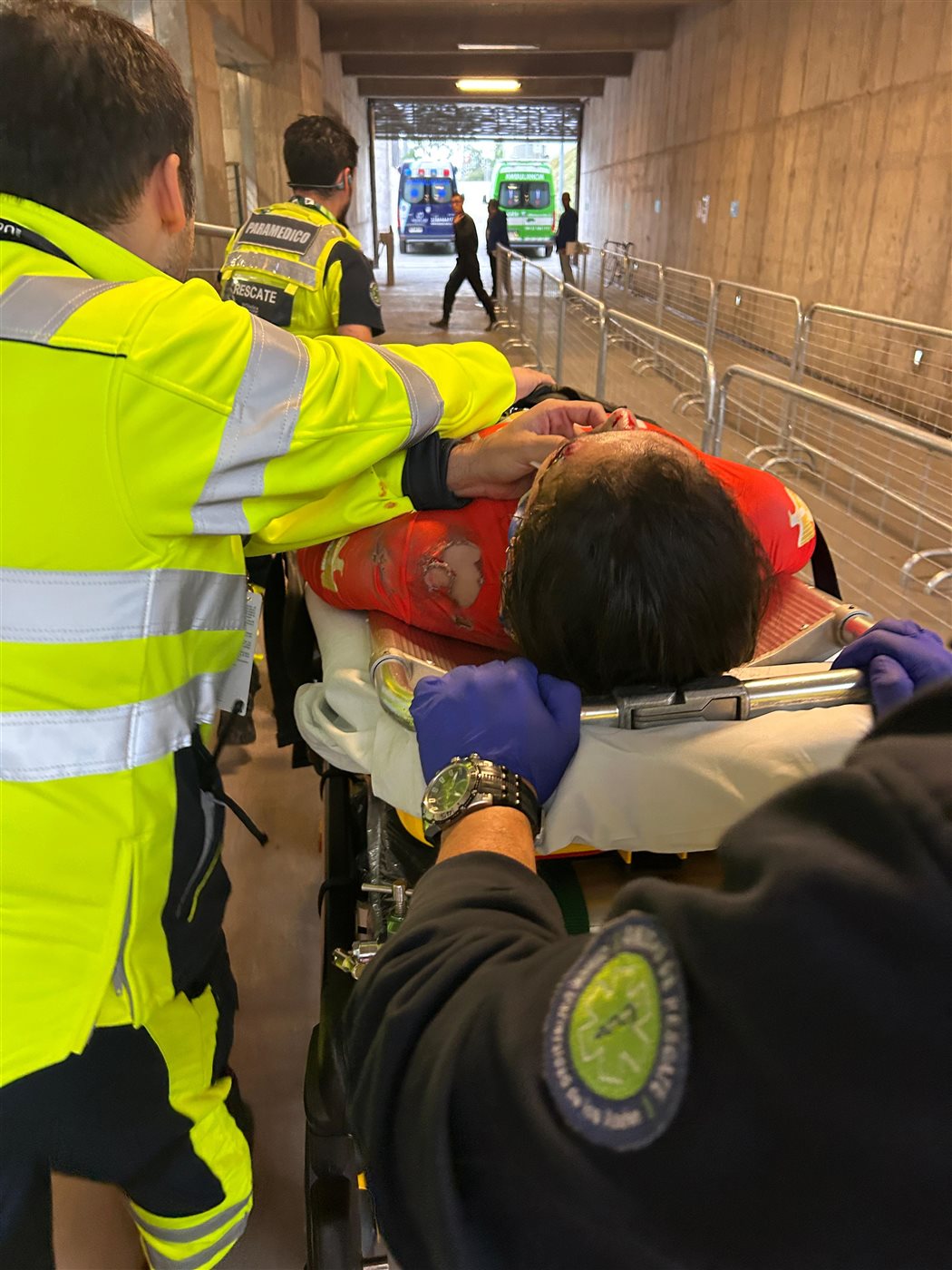 إصابة  ابتسام زايد