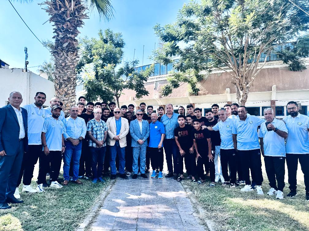 لقطات من جلسة محافظ الإسماعيلية مع لاعبي الدراويش