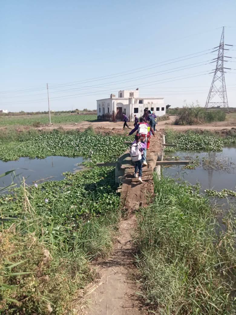 كوبري قرية عايد ببورسعيد 