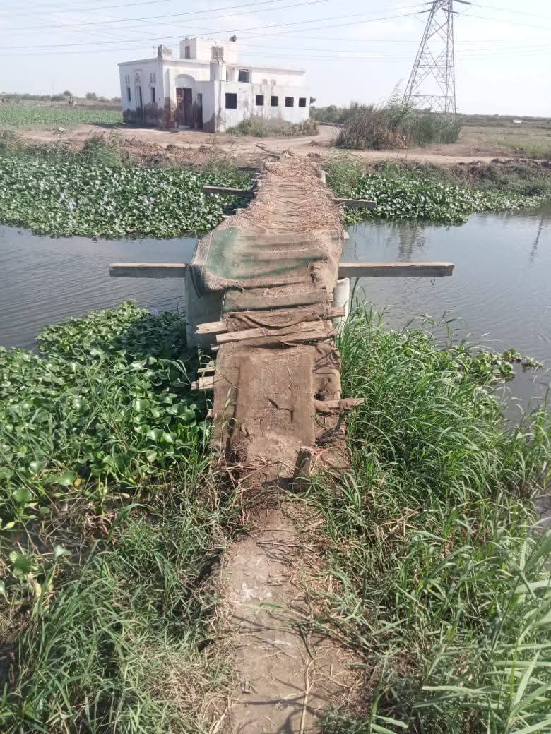 كوبري قرية عايد ببورسعيد 