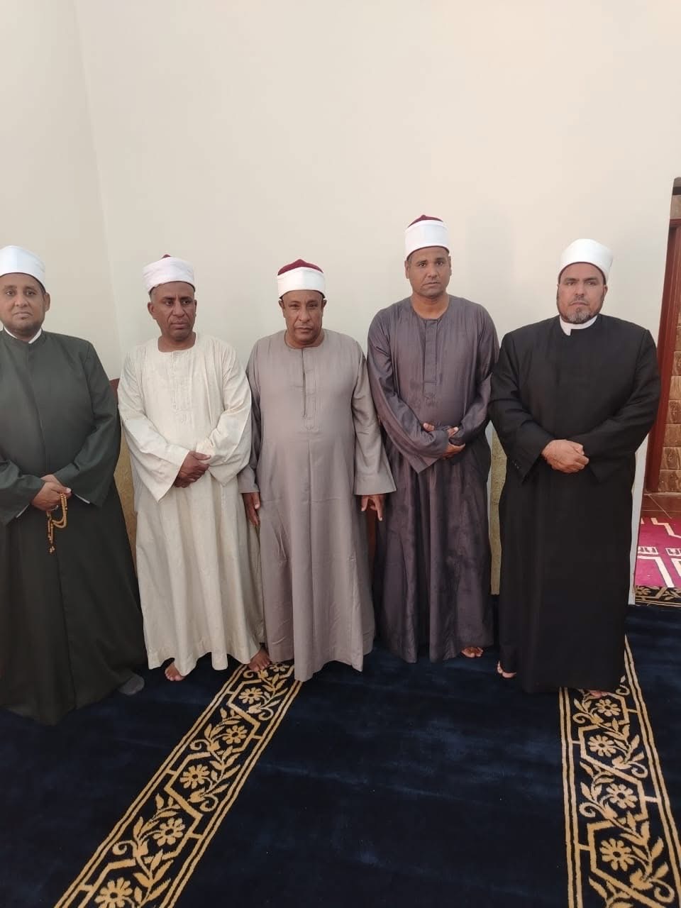 افتتاح مسجد بالقرنة