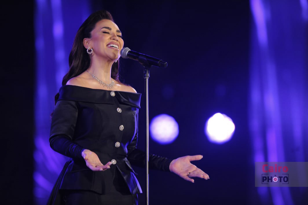 مي فاروق تتألق في حفلها بمهرجان الموسيقى العربية