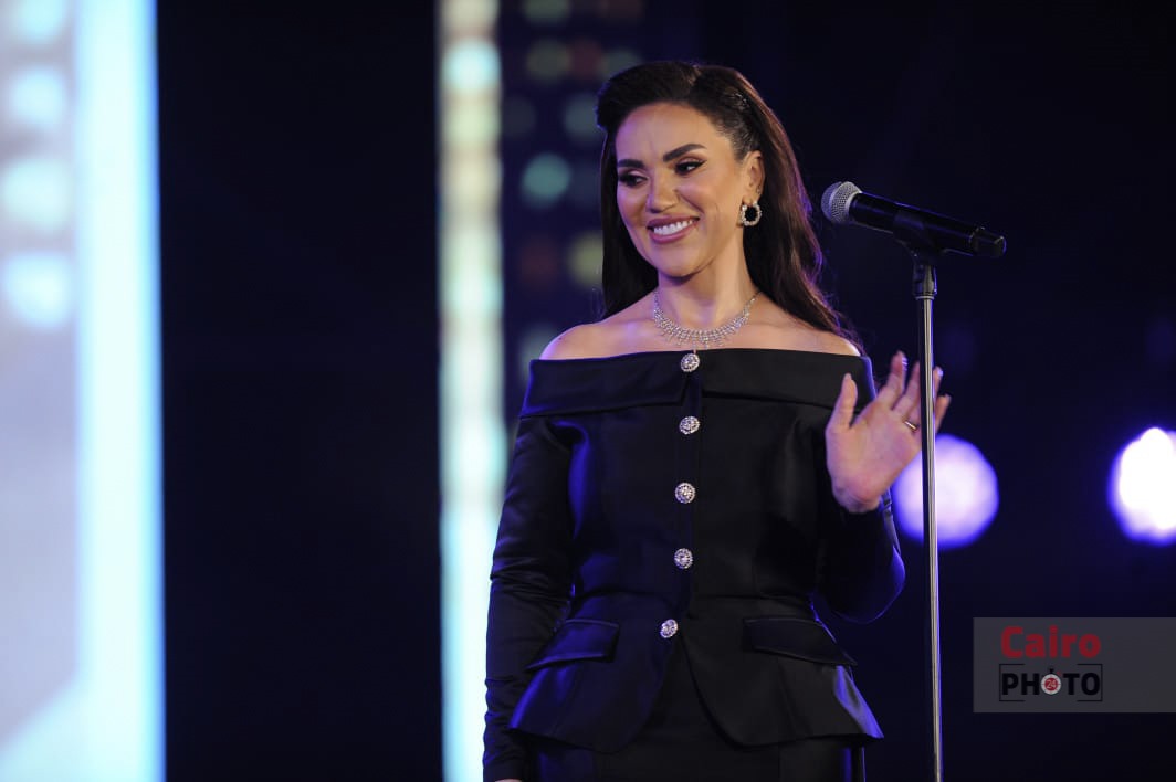مي فاروق تتألق في حفلها بمهرجان الموسيقى العربية