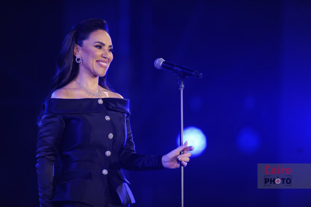 مي فاروق تتألق في حفلها بمهرجان الموسيقى العربية