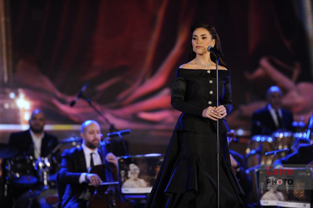 مي فاروق تتألق في حفلها بمهرجان الموسيقى العربية