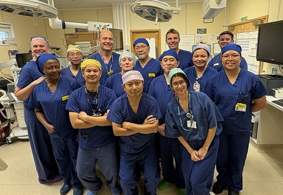 الفريق الطبي