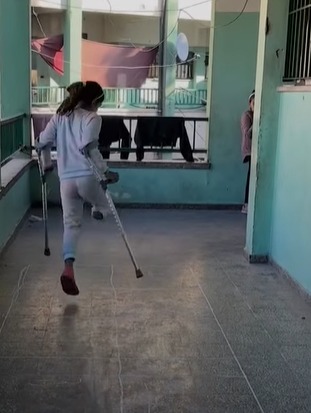 الصغيرة ريتاج من غزة