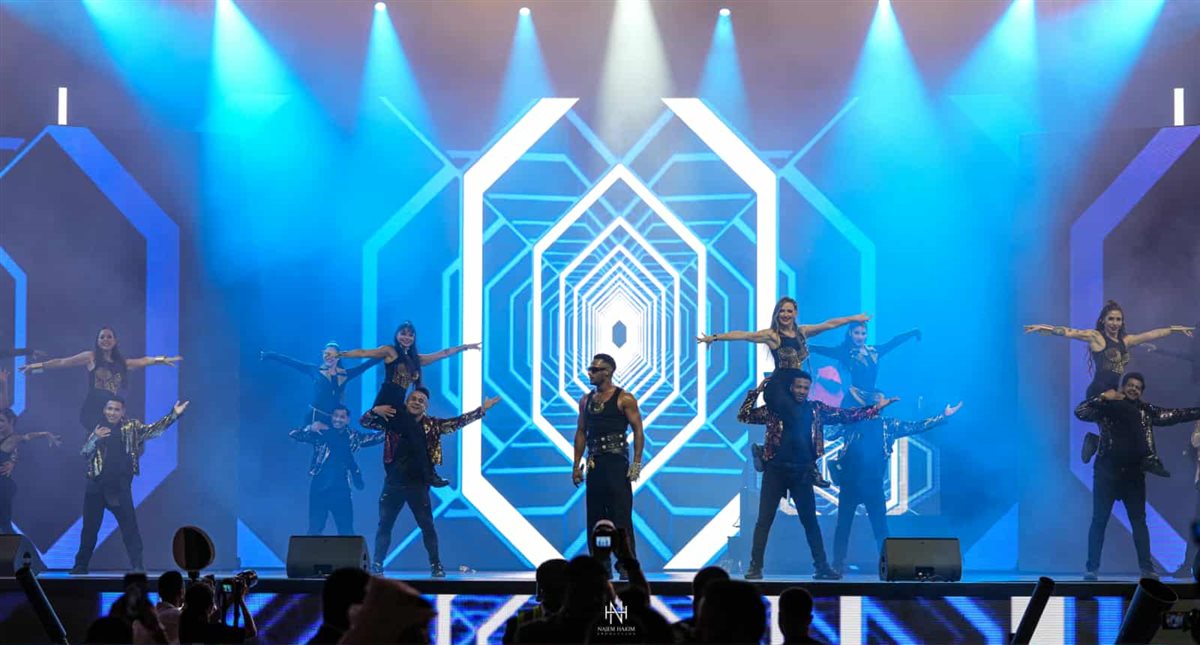 لقطات من حفل محمد رمضان في دبي 