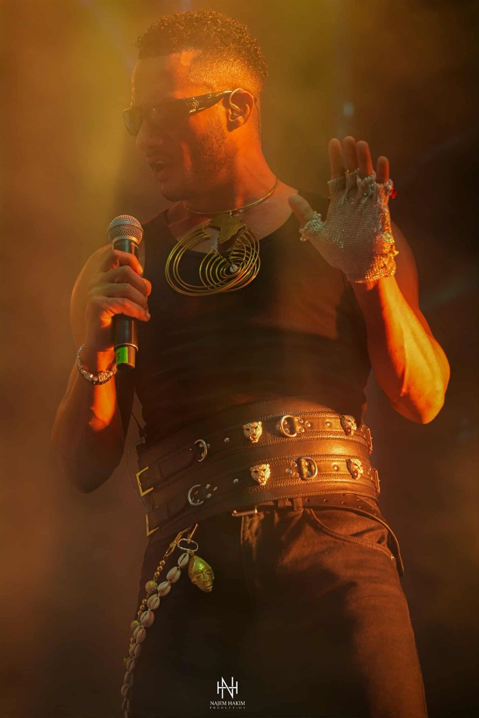 لقطات من حفل محمد رمضان في دبي 