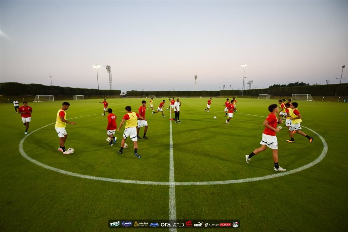 مران منتخب الناشئين اليوم استعدادا لودية قطر قبل كأس العالم