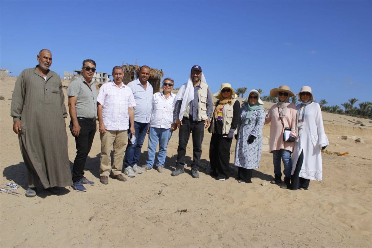  بعثة تل الدير تواصل التنقيب عن تراث دمياط العريق