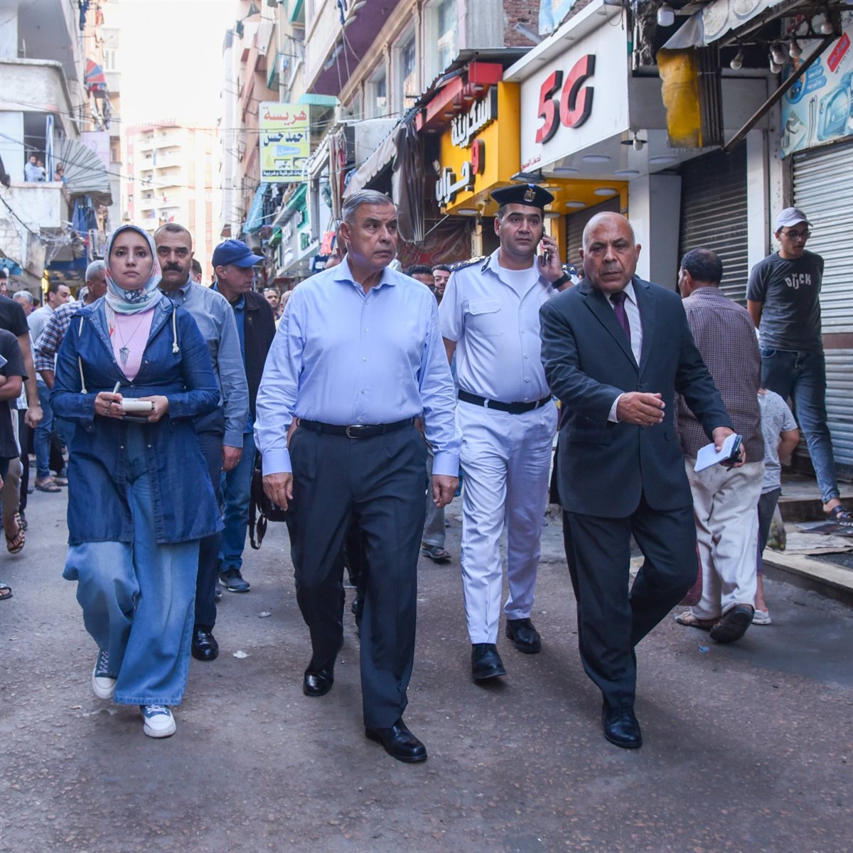 جولة المحافظ