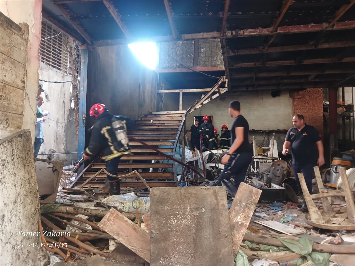 حريق مسرح الإسكندرية 