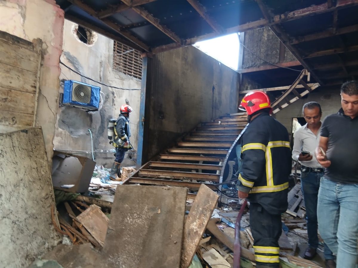 حريق مسرح الإسكندرية 