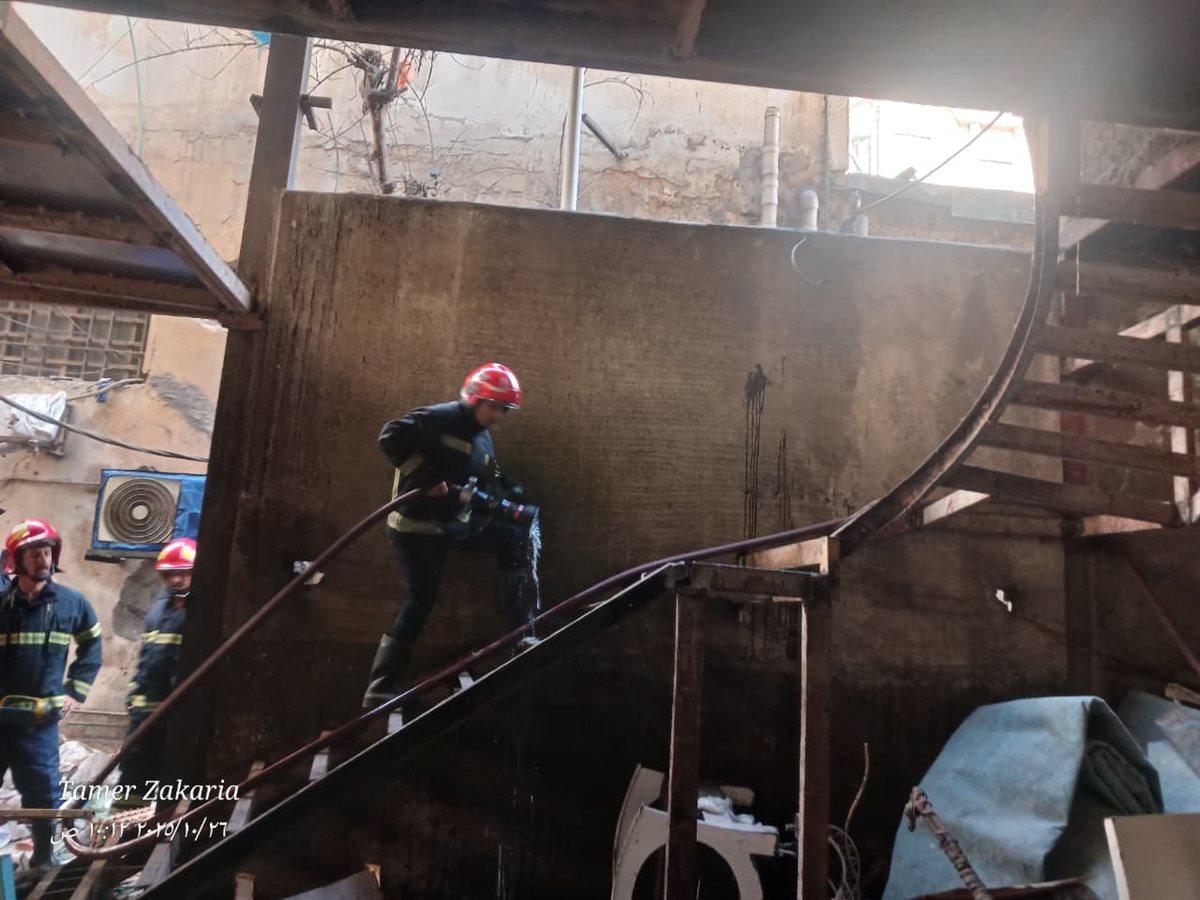 حريق مسرح الإسكندرية 