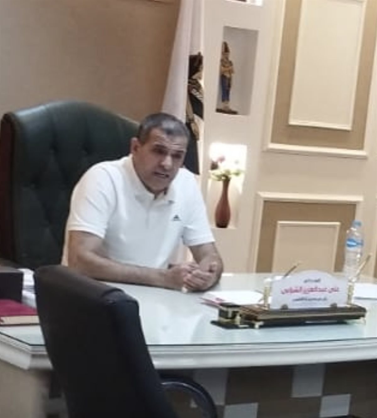 اللواء دكتور علي الشرابي رئيس مدينة الأقصر&nbsp;