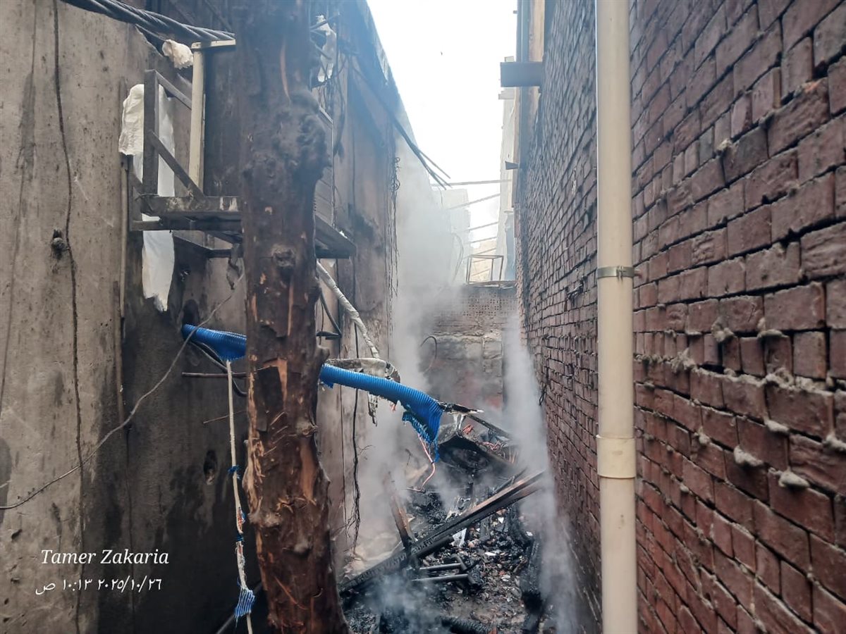 حريق مسرح الإسكندرية 