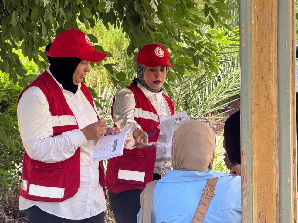 حملة الهلال الأحمر بالجامعات