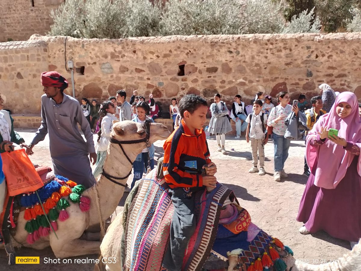 إقبال كبير من السائحين والزائرين على مدينة سانت كاترين 