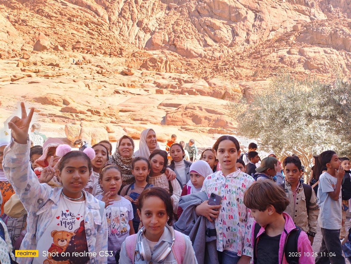 إقبال كبير من السائحين والزائرين على مدينة سانت كاترين 