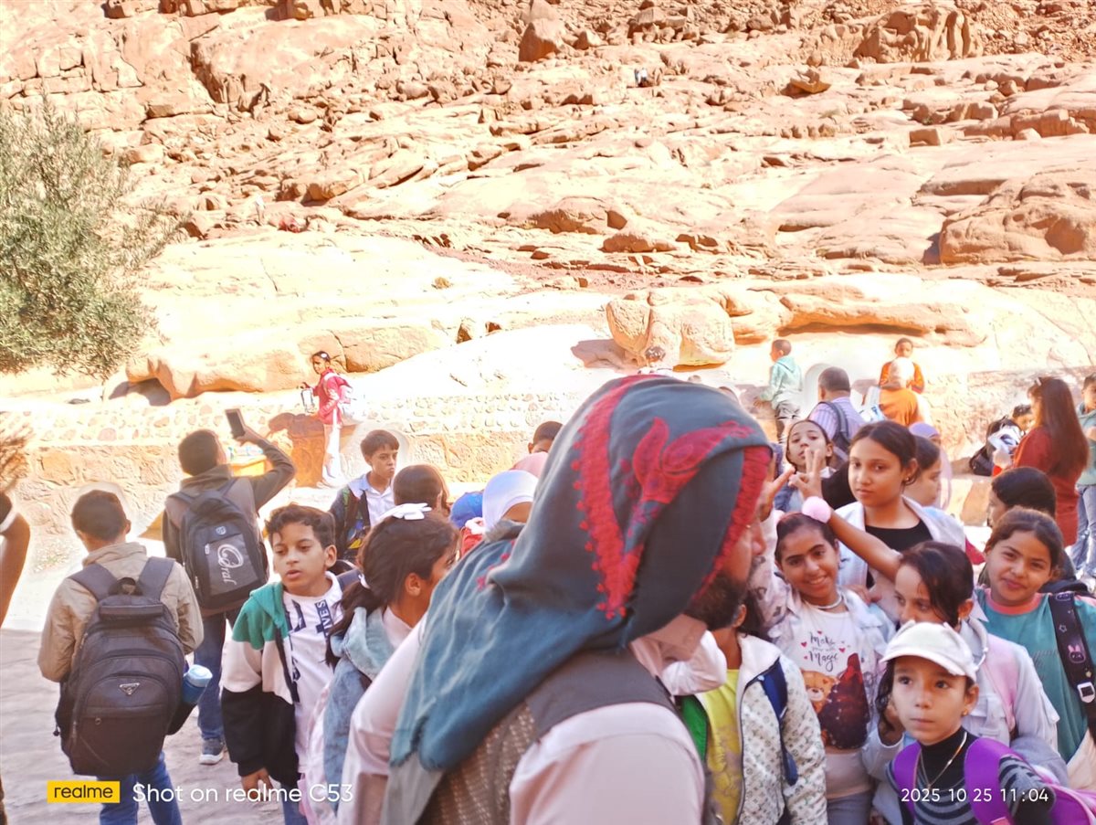 إقبال كبير من السائحين والزائرين على مدينة سانت كاترين 