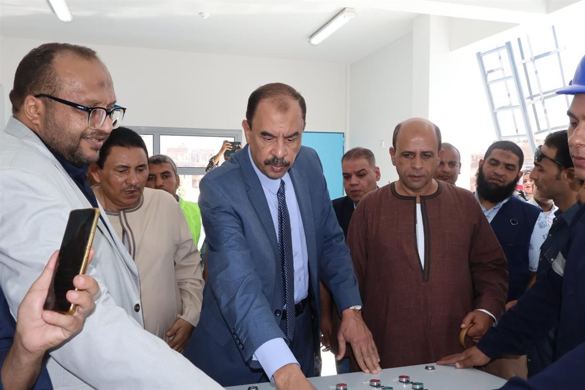 افتتاح محطة طهطا 